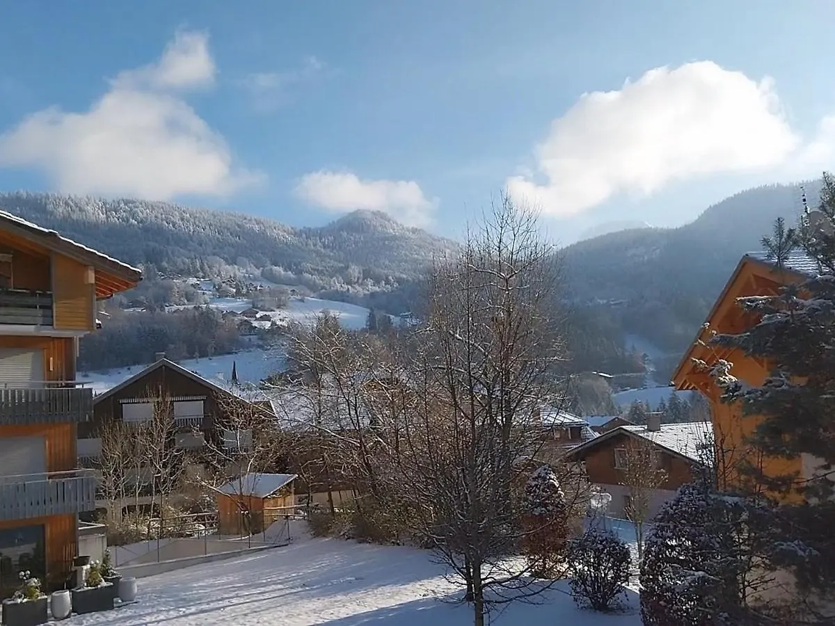 Apartment Charmant T2 + Cabine Avec Balcon Oriente Sud A Saint-Jean-De-Sixt, Proche De La Clusaz - Fr-1-459-209